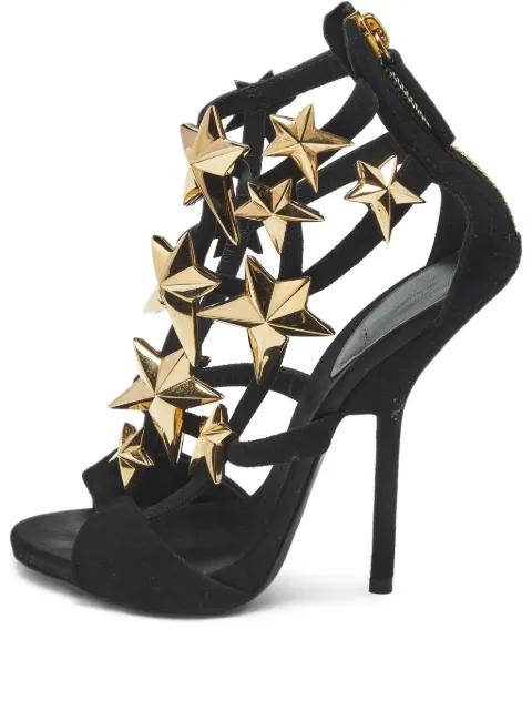 Giuseppe Zanotti star embellishment ankle strap sandals
