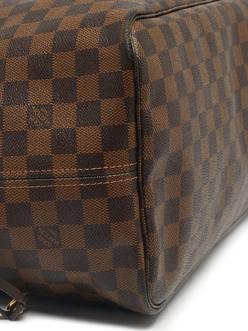 Louis Vuitton Pre-Owned 2009 GM Neverfull checked coated-canvas tote bag | Pre-Owned | Image 2