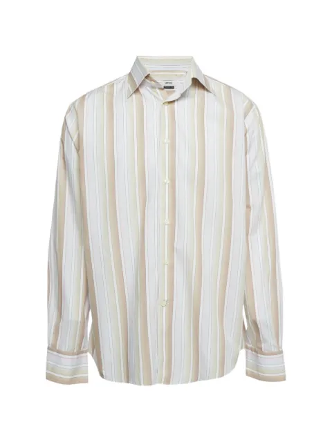 Versace Pre-Owned striped cotton shirt
