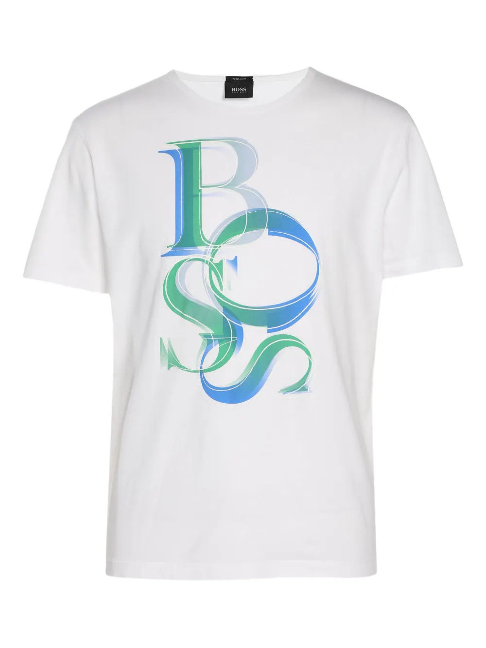 Pre-owned Hugo Boss Logo-print T-shirt In White