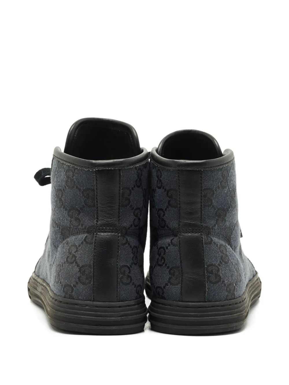 Gucci Pre-Owned GG canvas high-top sneakers | Image 2