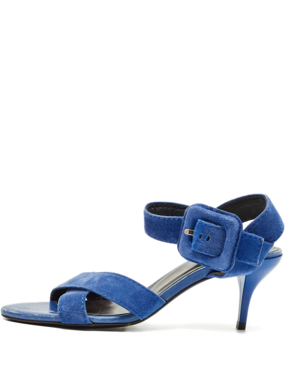 Roger Vivier Vintage criss-cross buckle sandals - Blau
