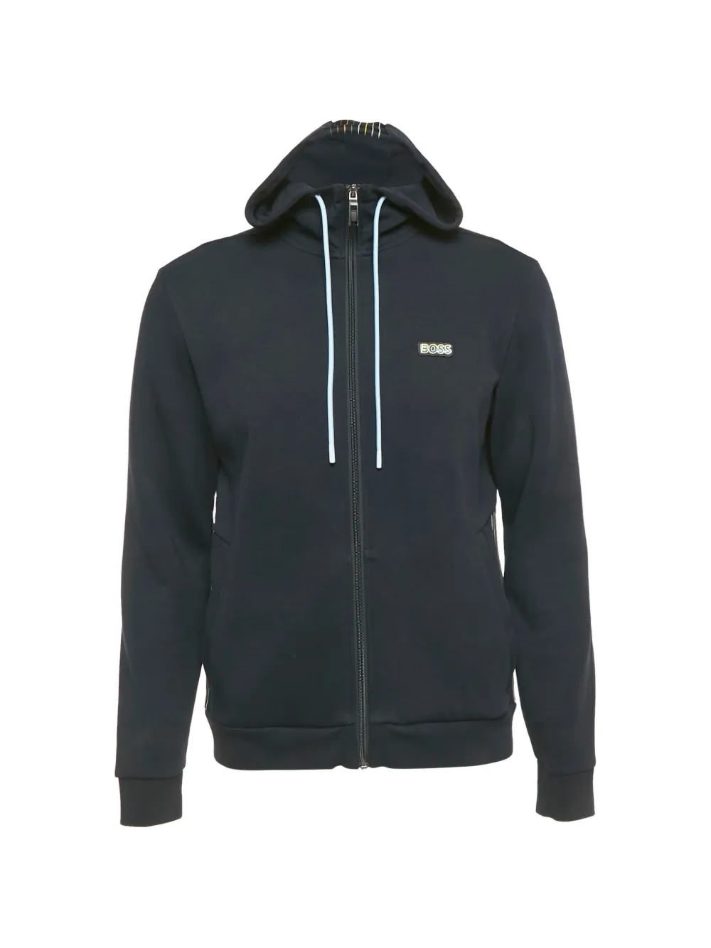 BOSS Saggy 2 zip hoodie - Blu