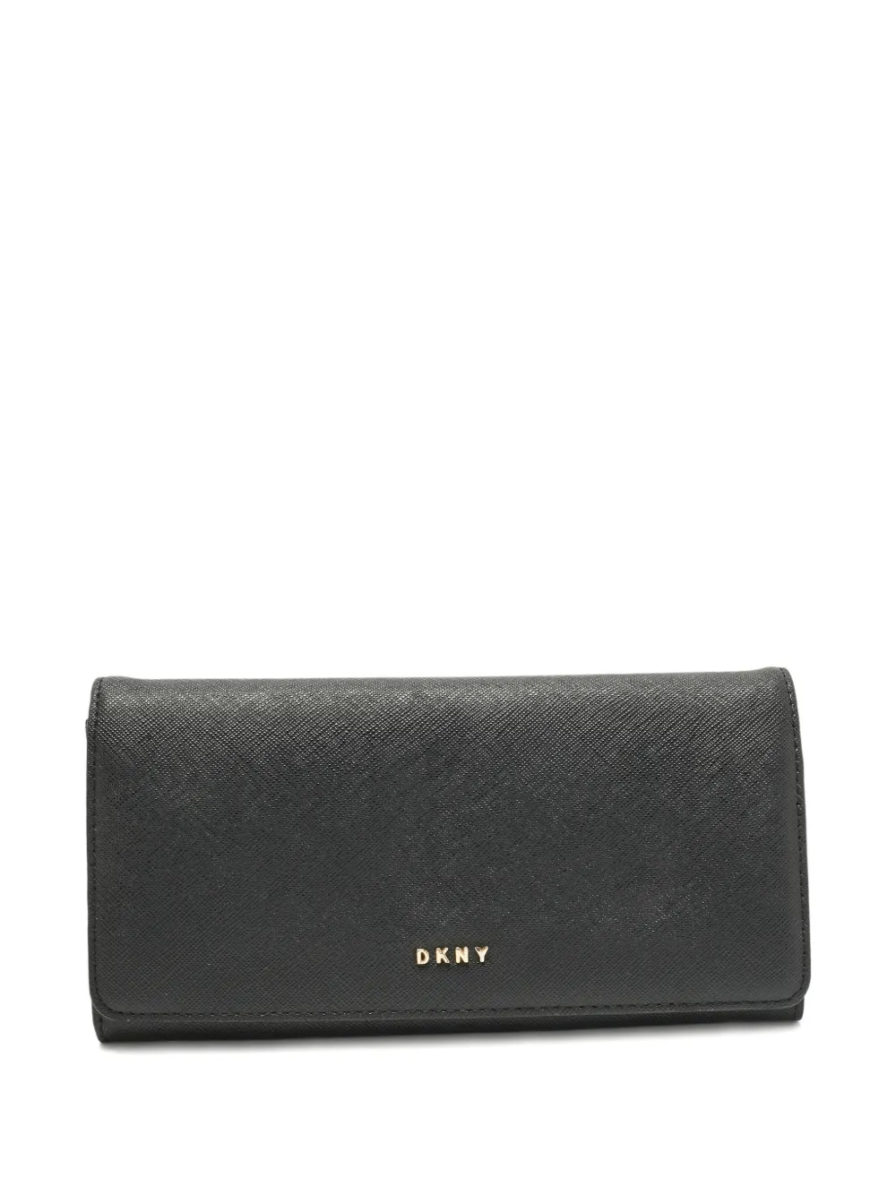 DKNY Continental flap black wallet - Nero