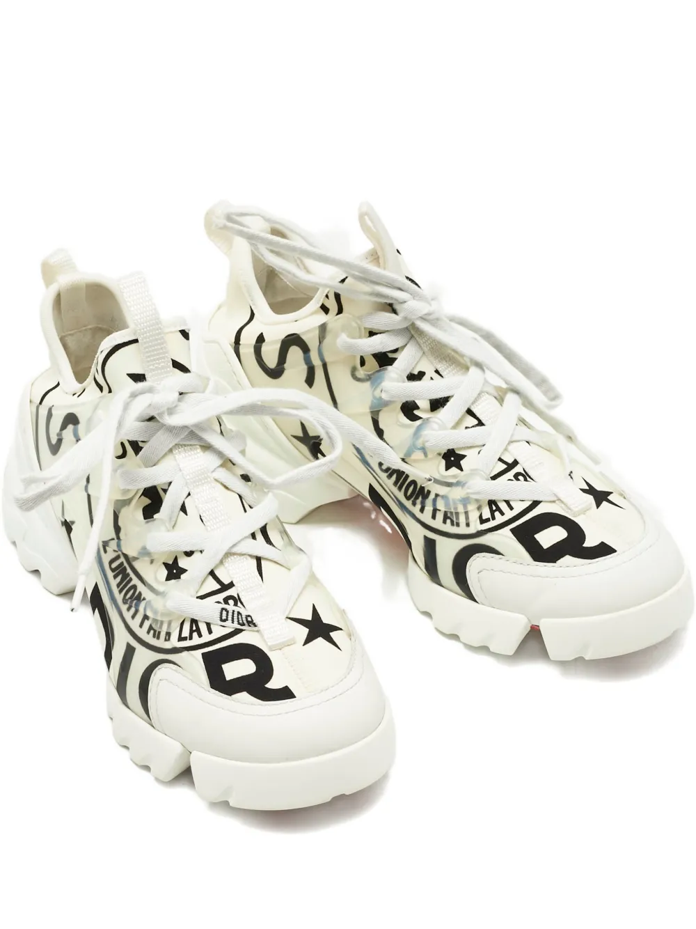 Christian Dior Pre-Owned D-Connect low-top sneakers - Weiß