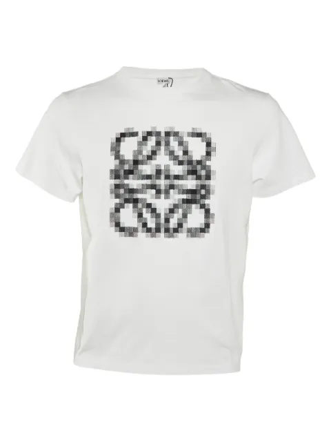 Loewe Pre-Owned pixel-embroidered T-shirt