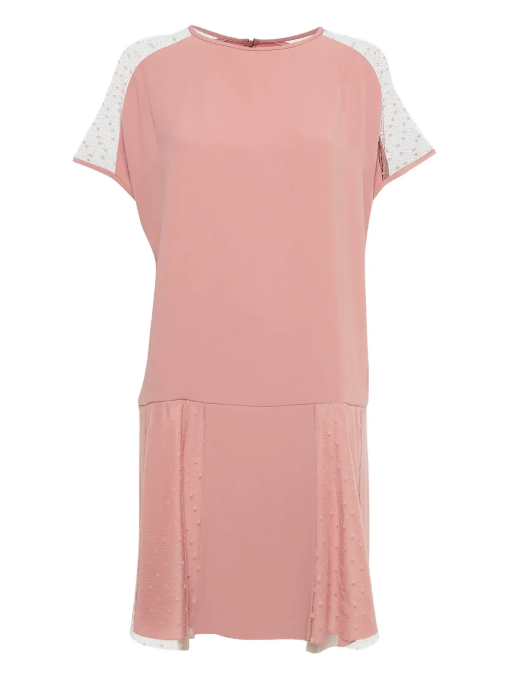 Valentino Pre-Owned short-sleeves mini dress - Rosa