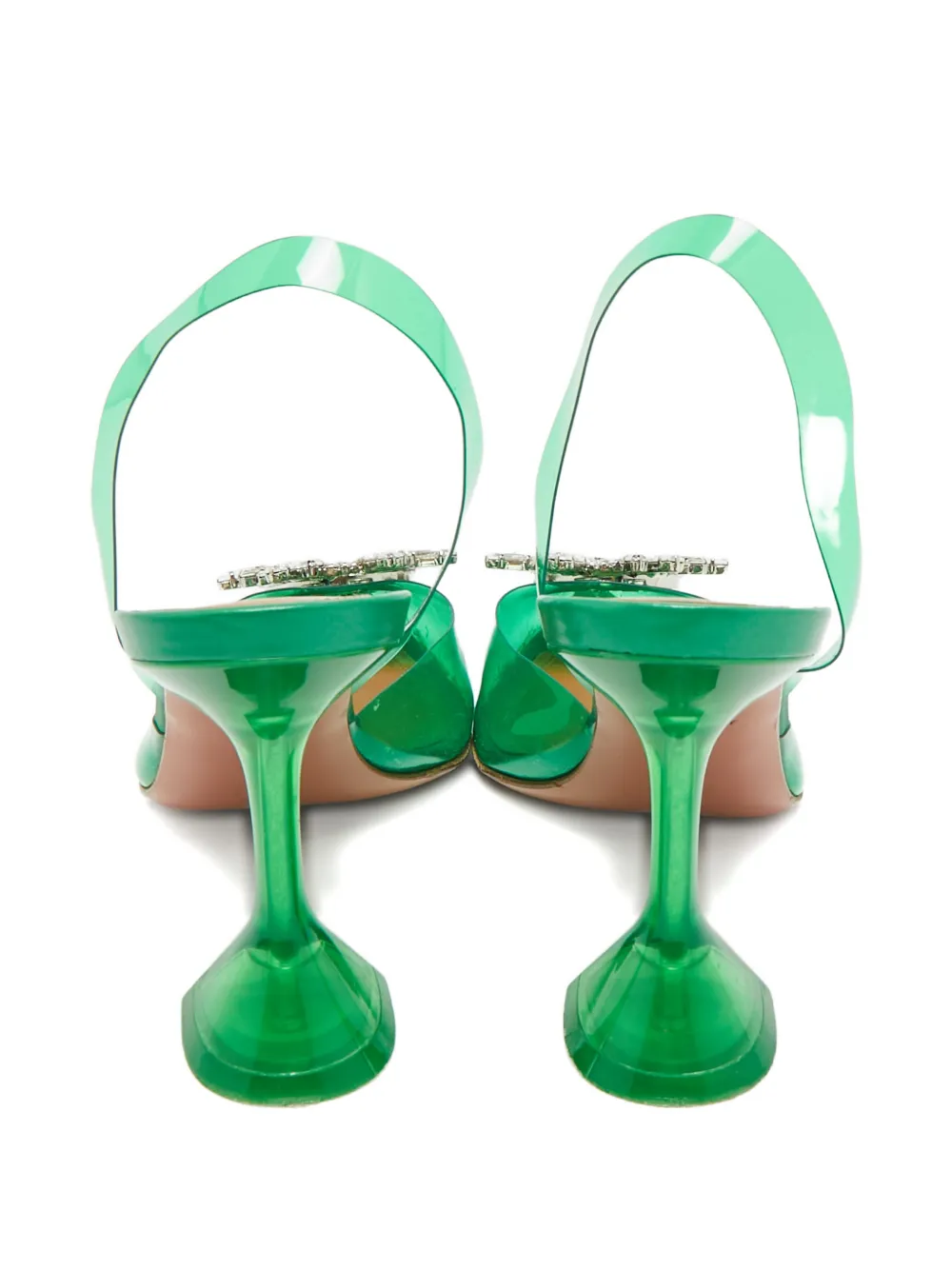 Amina Muaddi Begum pumps - Groen