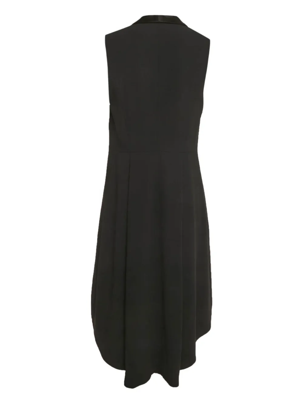 Alice + olivia sleeveless long jacket - Zwart