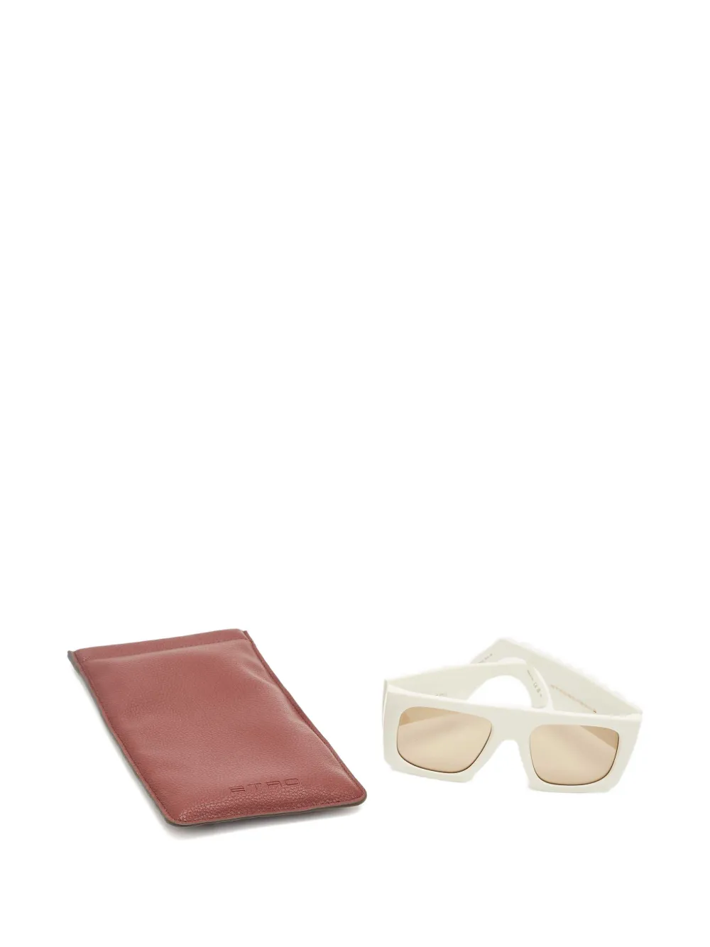 Etro Pre-Owned square-frame sunglasses | White | Image 1