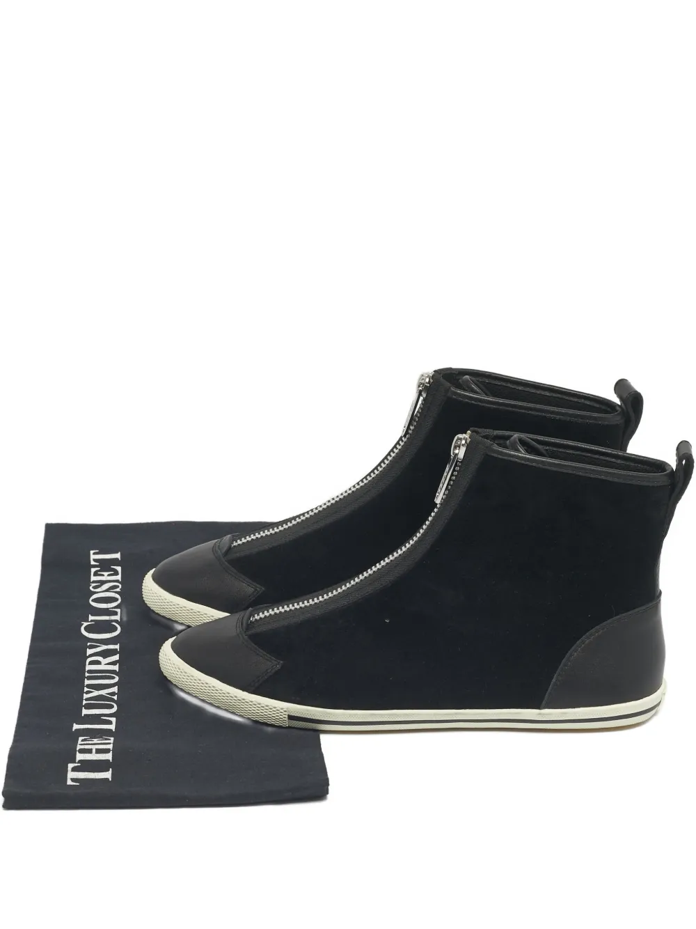 Marc By Marc Jacobs zip high-top sneakers | negro | Image 1