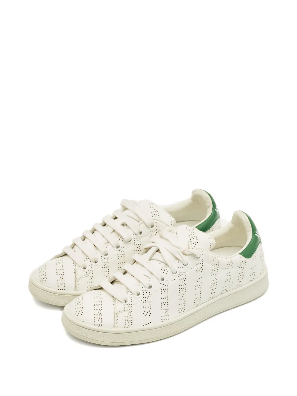 VETEMENTS perforated low-top sneakers - Wit