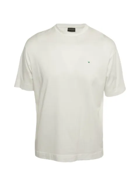 Emporio Armani Pre-Owned playera con logo bordado