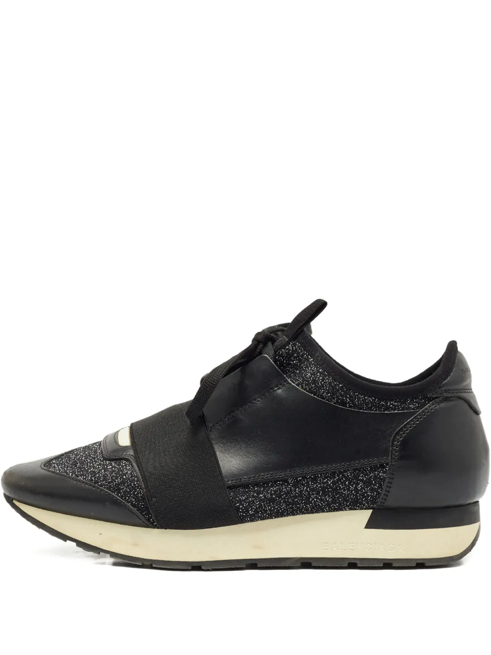 Balenciaga Pre-Owned Race Runner lace-up sneakers - Schwarz