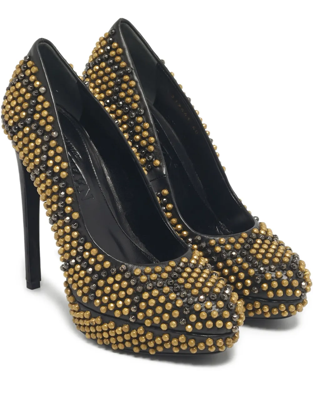 Alexander McQueen Pre-Owned stud-embellished pumps - Schwarz