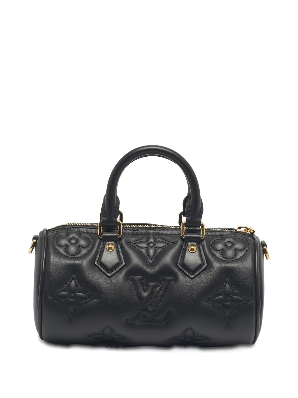 Louis Vuitton Pre-Owned Bubblegram Papillon BB leather tote bag - Zwart