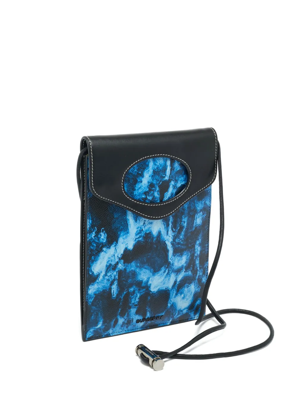 Burberry Pre-Owned logo-detail phone bag - Blu