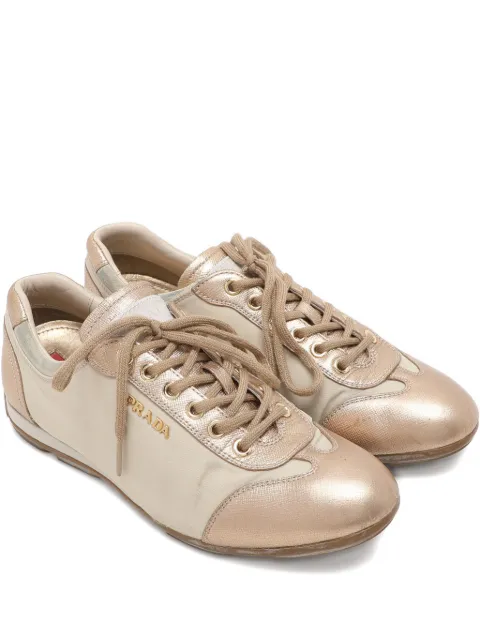 Prada Pre-Owned leather sneakers