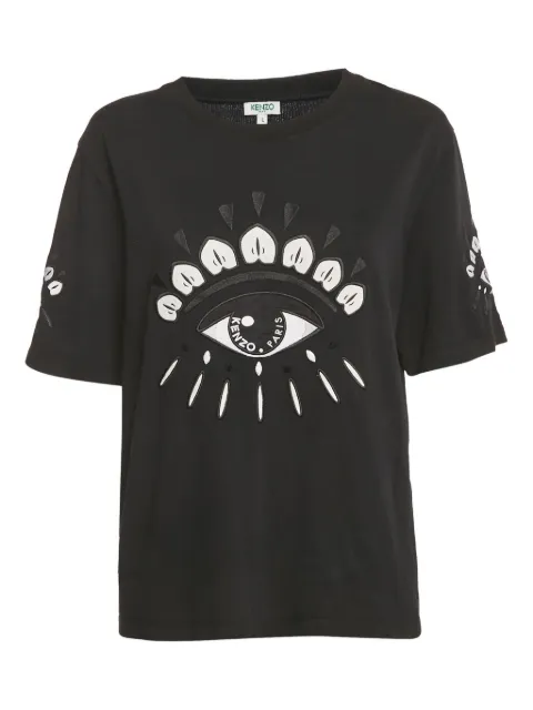 Kenzo Pre-Owned playera con motivo de ojo