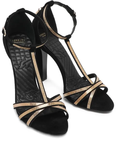 Versace Pre-Owned Medusa suede sandals