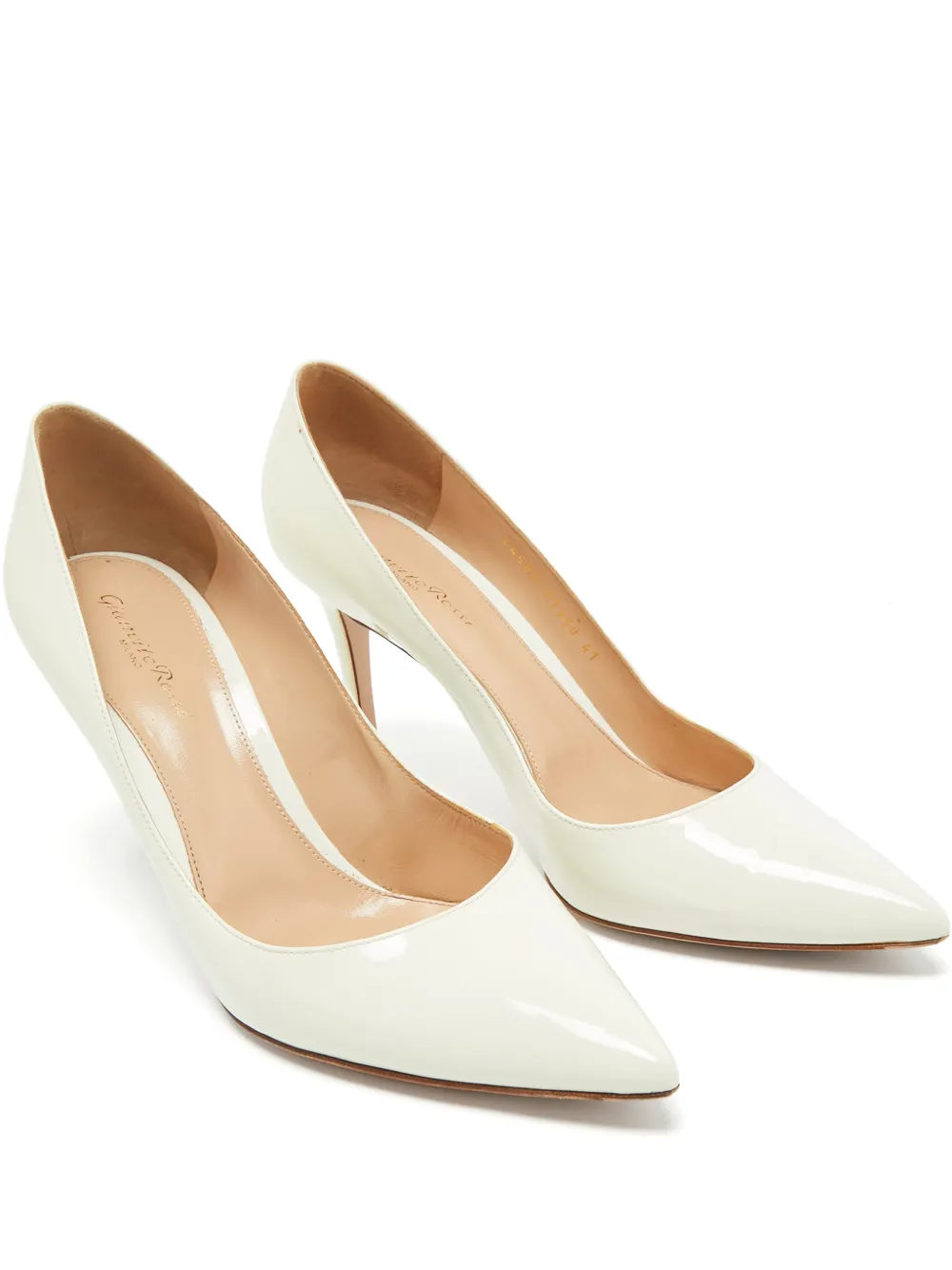 Gianvito Rossi pointed-toe pumps - Weiß