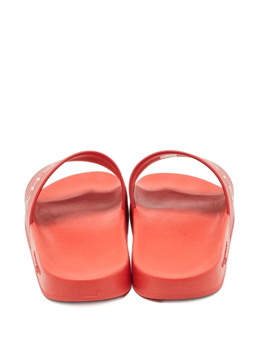 Givenchy Pre-Owned rubber logo-detail slides | Image 2