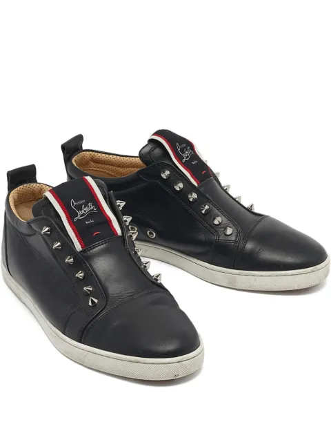 Christian Louboutin Pre-Owned 皮质运动鞋