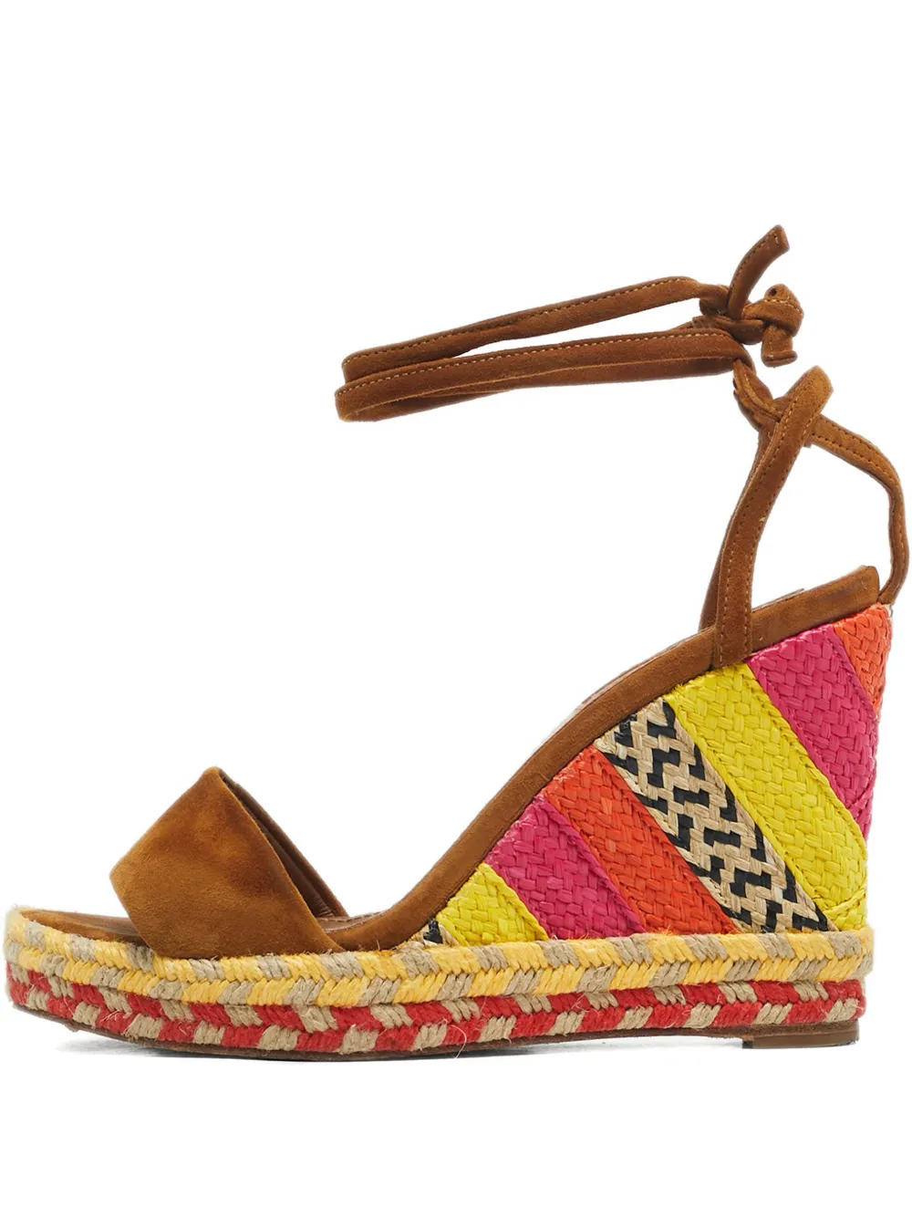 Aquazzura Baru wedge sandals - Marrone