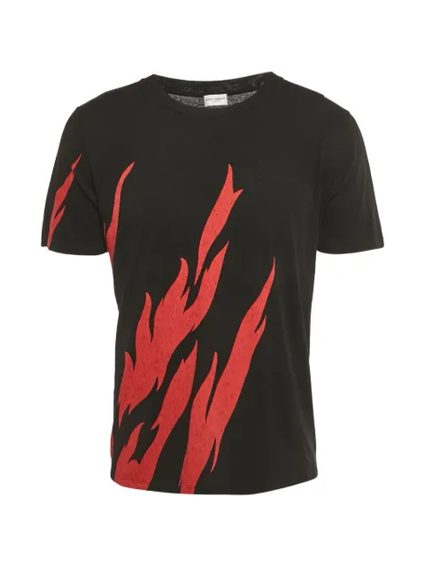 Saint Laurent Pre-Owned t-shirt à imprimé graphique