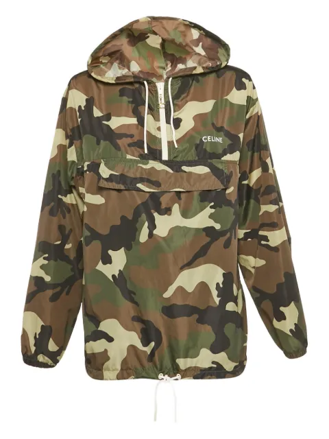 Celine Pre-Owned hoodie à imprimé camouflage