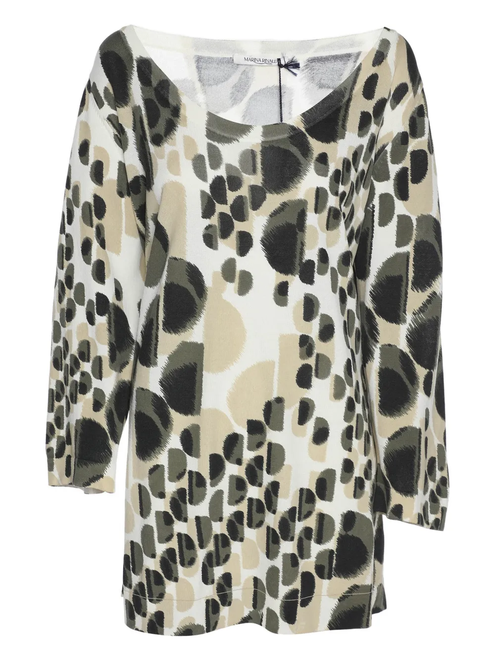 Marina Rinaldi Maglione con scollo ampio - Toni neutri