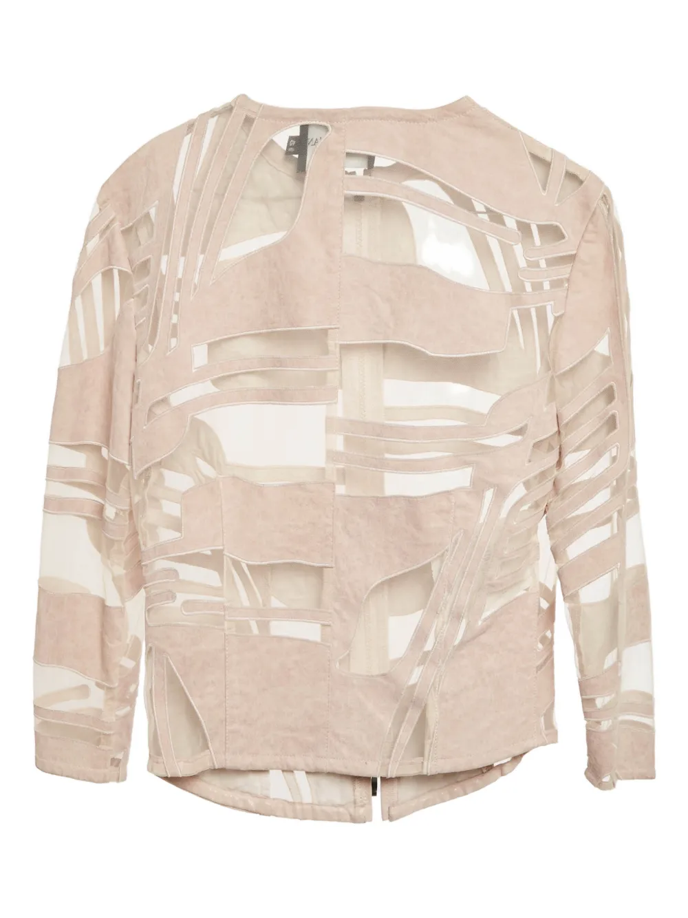 Giorgio Armani Pre-Owned Giacca con inserti - Rosa