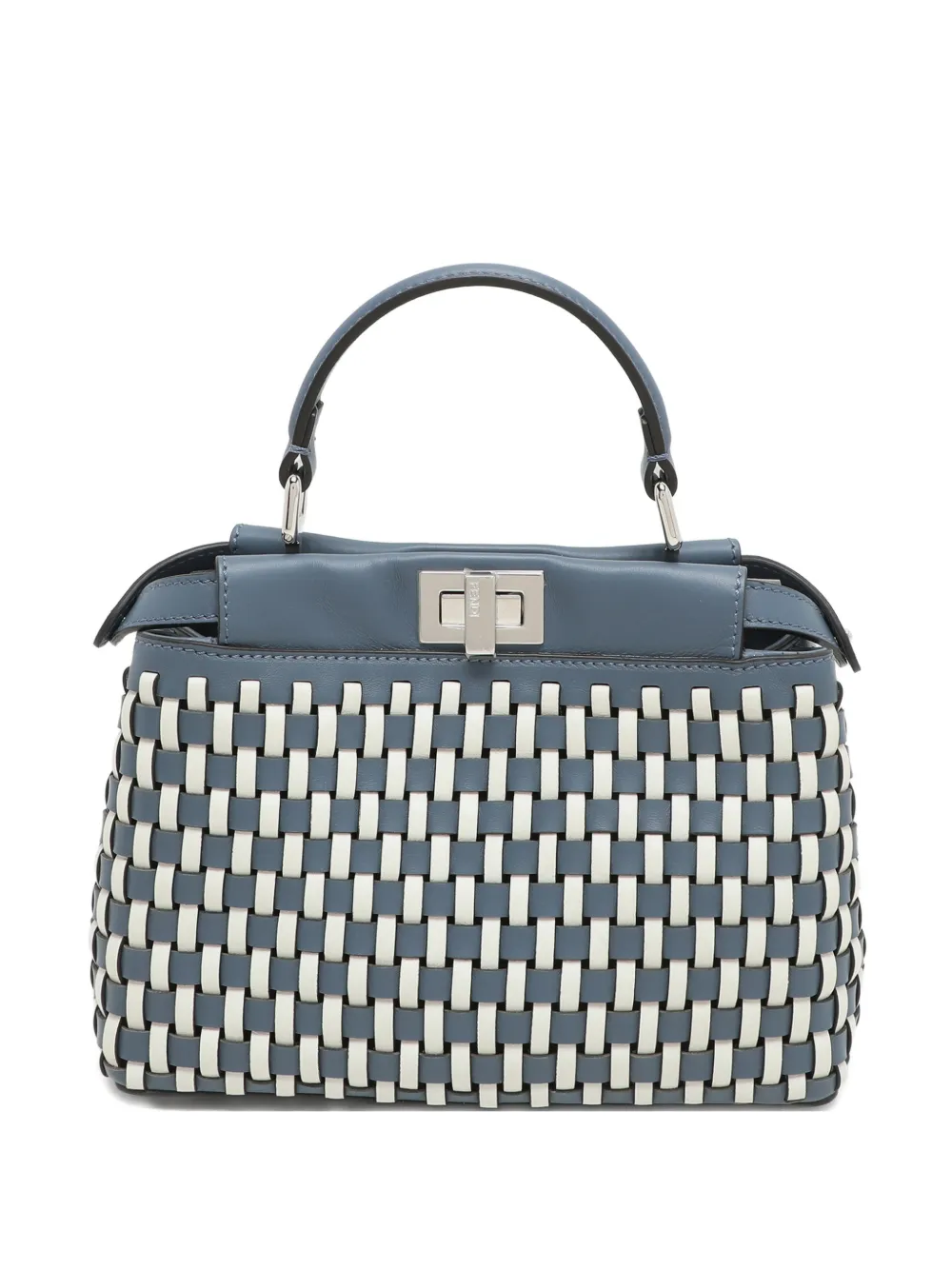 Fendi Pre-Owned Borsa tote Peekaboo mini 2023 - Blu