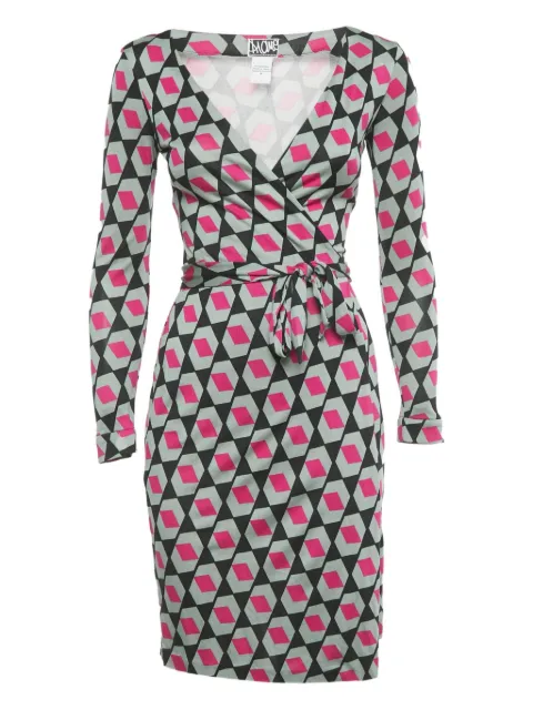 DVF Diane von Furstenberg Julian geometric-print dress