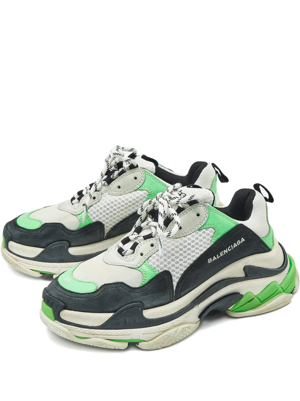 Balenciaga Pre-Owned tenis bajos Triple S | blanco | Image 1