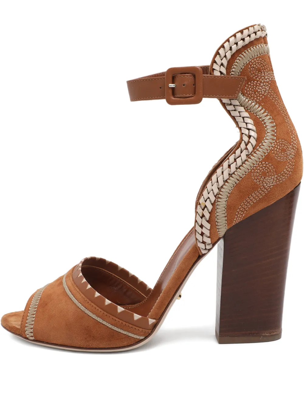 Sergio Rossi Pumps mit Knöchelriemen - Braun