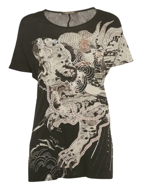 Roberto Cavalli Vintage playera estampada