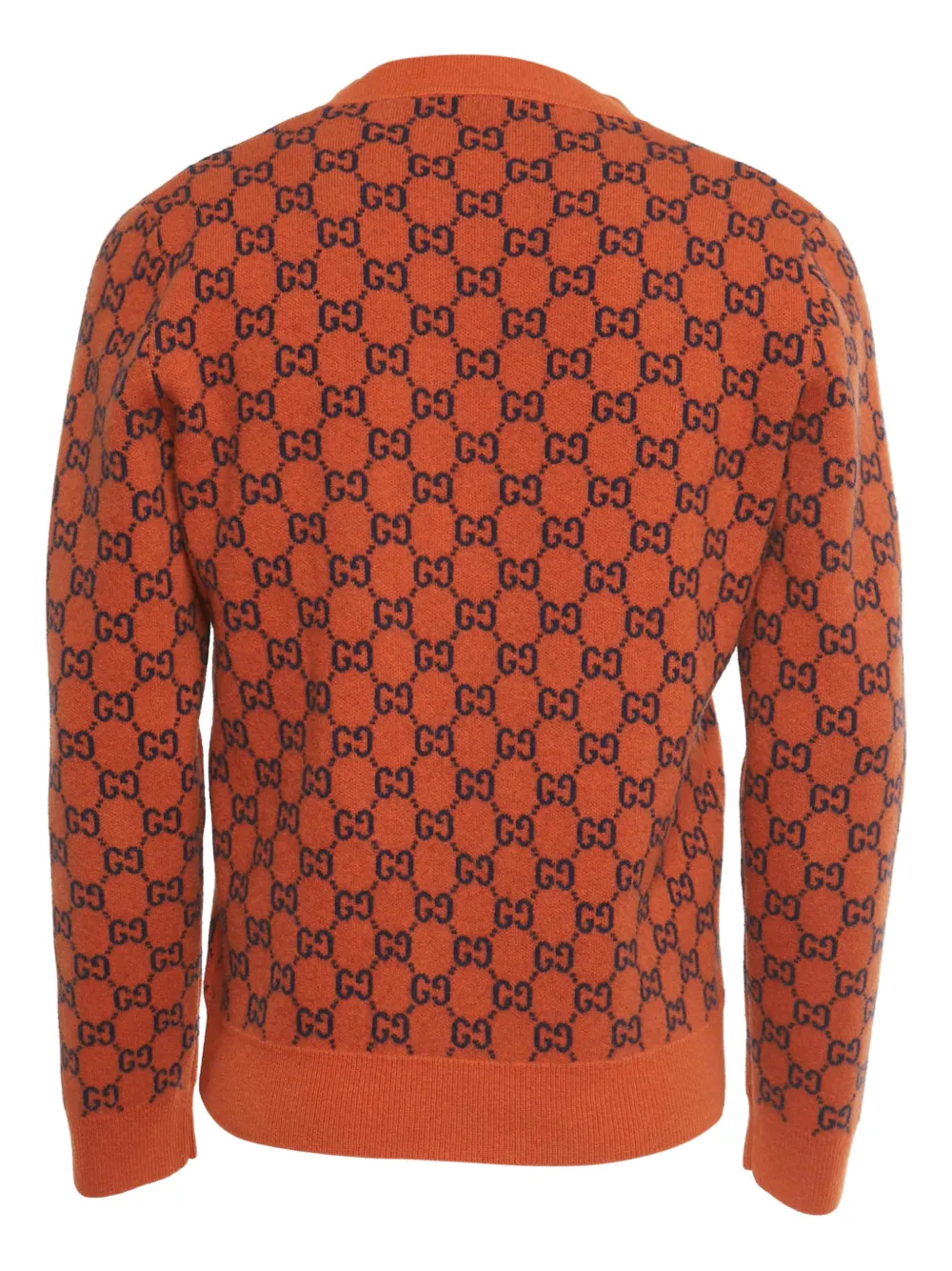 Gucci Pre-Owned GG-jacquard button-down cardigan | Image 2