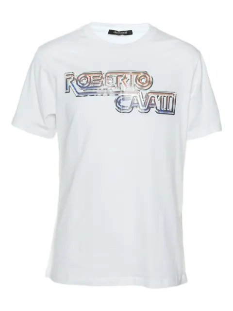 Roberto Cavalli Vintage playera con detalle del logo