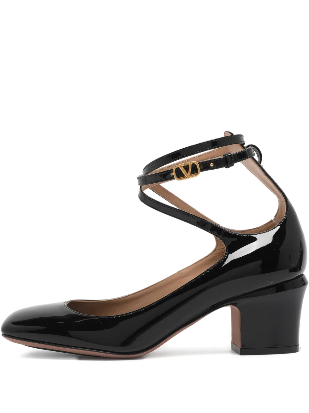 Valentino Garavani Pre-Owned Pumps mit eckiger Kappe - Schwarz