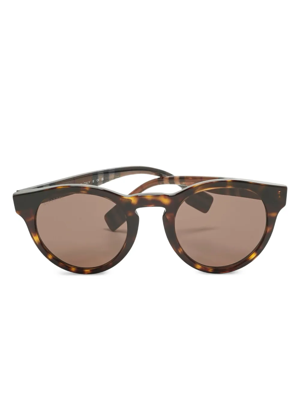 Burberry Pre-Owned round-frame sunglasses | marrón | Image 1