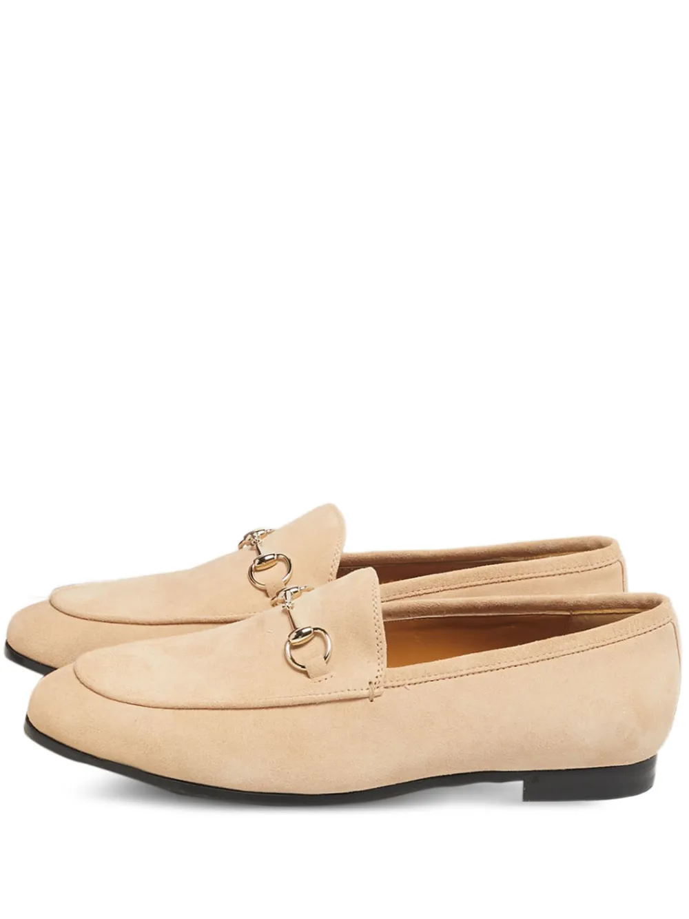 Gucci Pre-Owned Jordaan suede loafers - Rosa