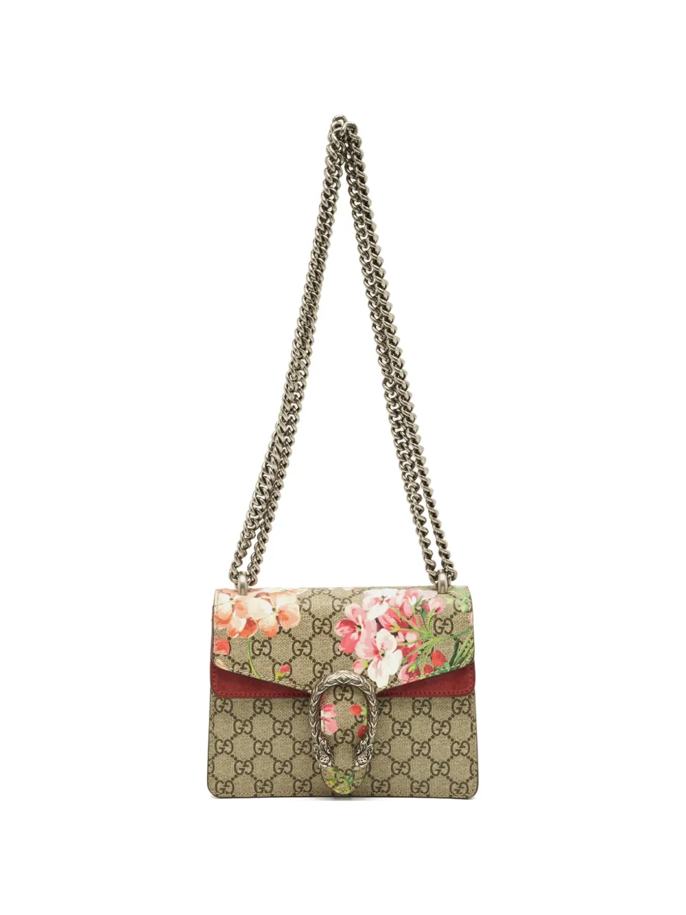 Gucci Pre-Owned dionysus floral coated-canvas shoulder bag - Neutrals