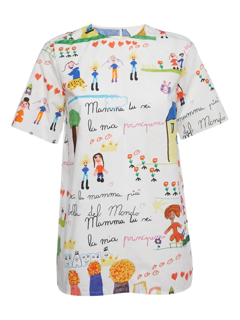 Dolce & Gabbana Pre-Owned cotton print T-shirt - Bianco