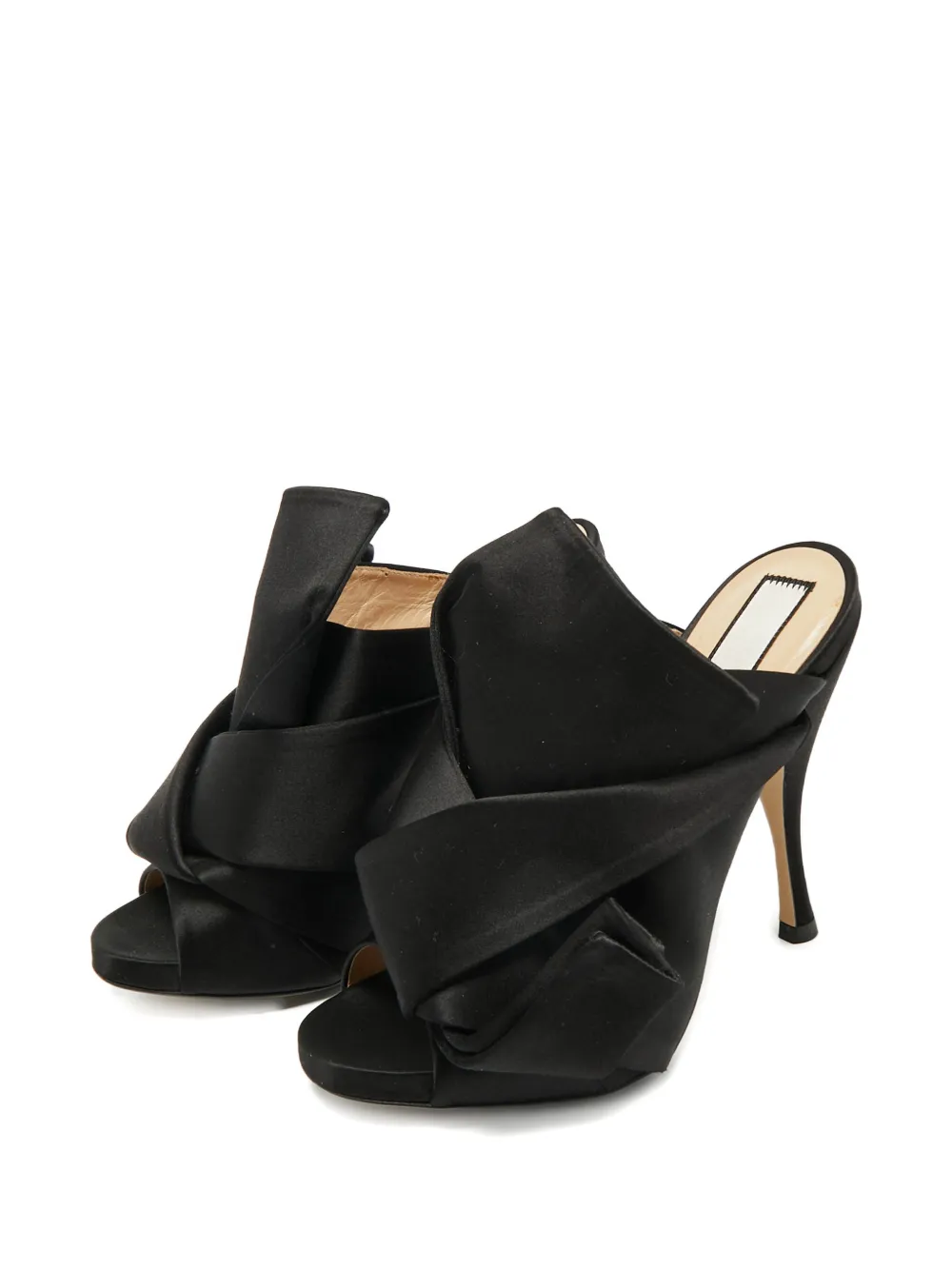 N&ordm;21 Sandalen met open neus - Zwart