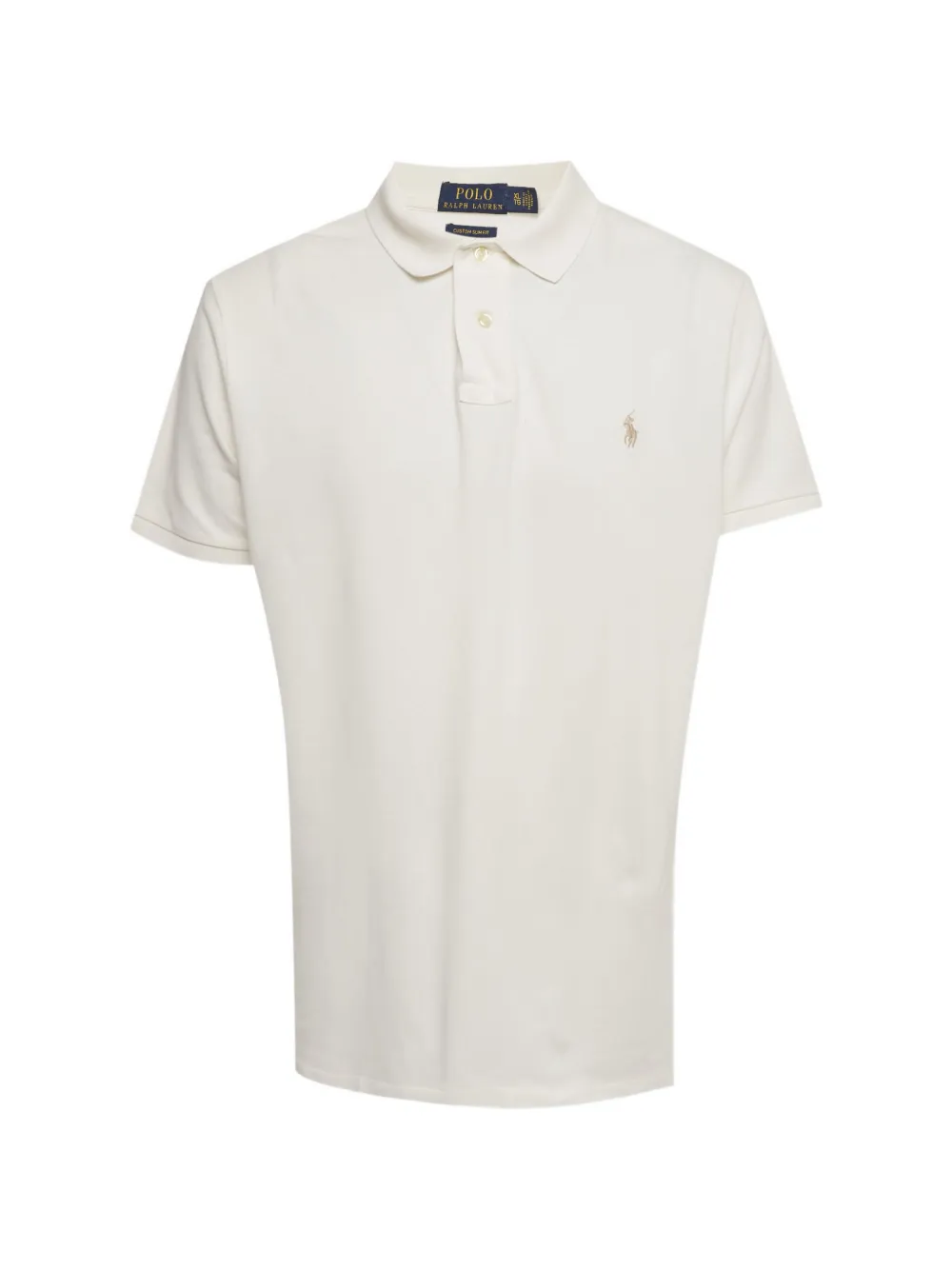 Polo Ralph Lauren logo-embroidery polo shirt - Weiß