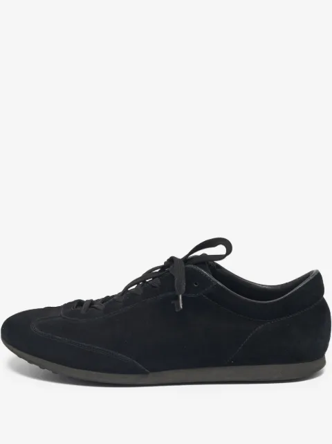 Tod's Vintage suede lace-up sneakers