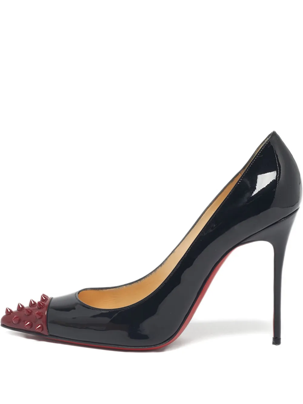 Christian Louboutin Pre-Owned Geo pointed-toe pumps | Black | Image 1
