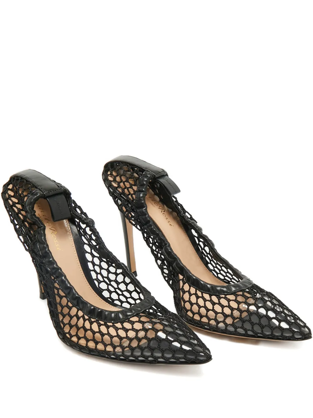 Pre-owned Gianvito Rossi Alisia Leather Pumps In Black