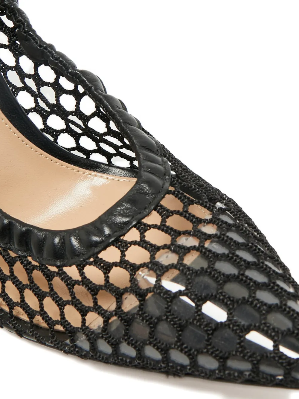 Pre-owned Gianvito Rossi Alisia Leather Pumps In Black